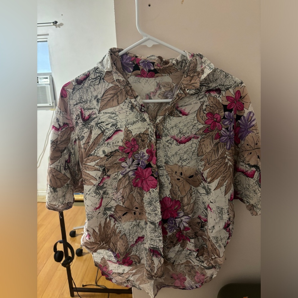 Vintage collar shirt